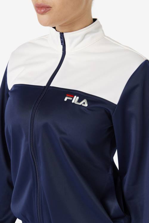 Fila Mckenna Track Jakne Ženske Mornarica | Fila590UK