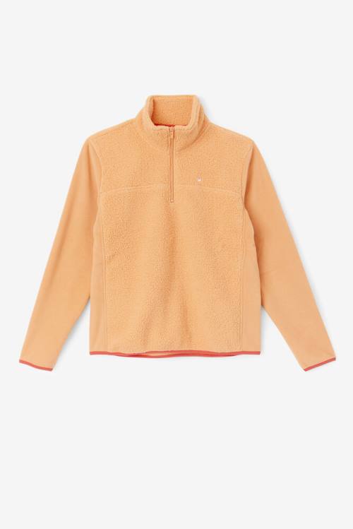 Fila Meadow Quarter Zip Pullover Pulover Ženske Oranžna | Fila824SU