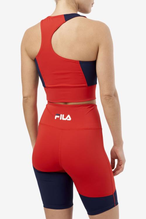 Fila Millie Tank Tops Ženske Rdeča | Fila859RX