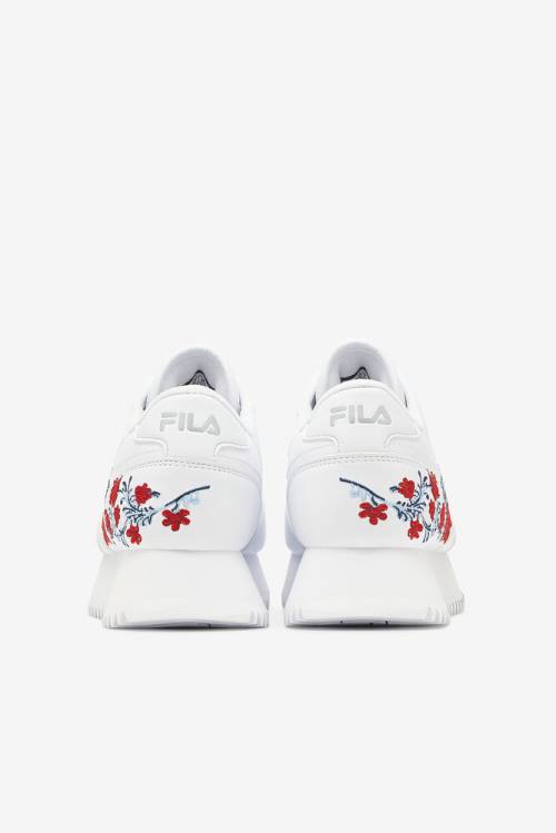 Fila Orbit Flower Superge Ženske Bela | Fila478VX