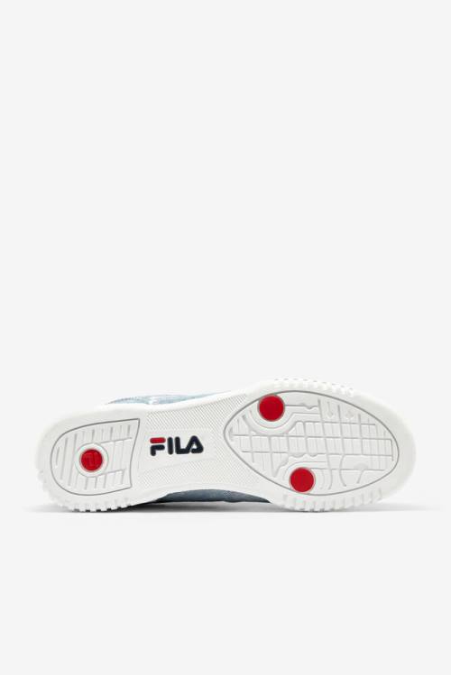 Fila Original Fitness Denim Superge Moški Bela / Mornarica / Modra | Fila472CP