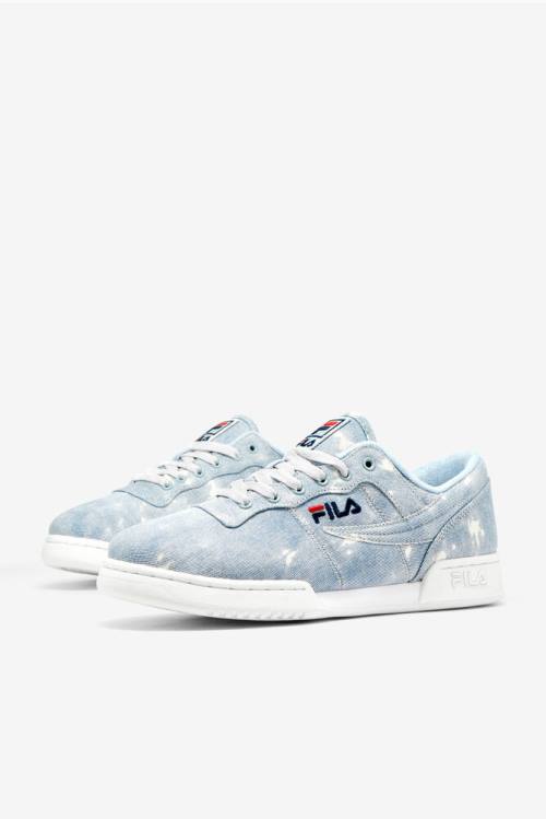 Fila Original Fitness Denim Superge Moški Bela / Mornarica / Modra | Fila472CP