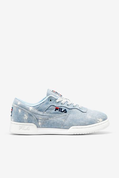 Fila Original Fitness Denim Superge Moški Bela / Mornarica / Modra | Fila472CP