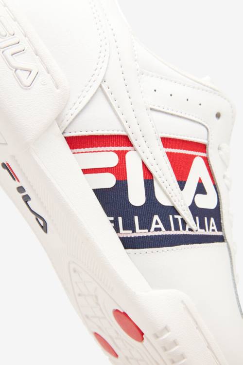 Fila Original Fitness Logo Tape Superge Moški Bela / Mornarica / Rdeča | Fila340CH