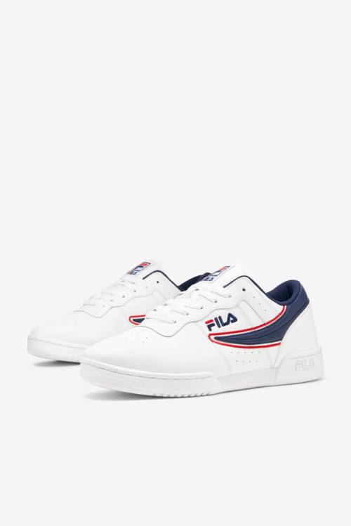 Fila Original Fitness Offset Superge Moški Bela / Mornarica / Rdeča | Fila309EA