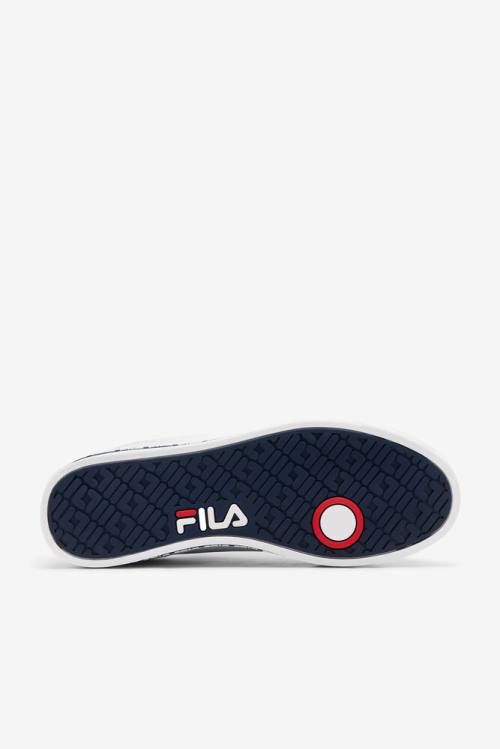 Fila Original Fitness Original Court Leather Superge Moški Bela / Mornarica / Rdeča | Fila063WK