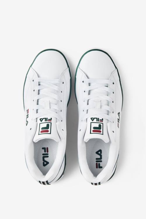 Fila Original Fitness Original Court Leather Superge Moški Bela / Rdeča | Fila120HX