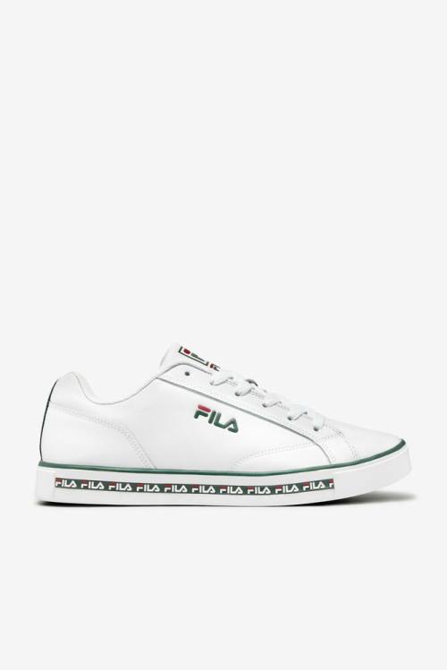 Fila Original Fitness Original Court Leather Superge Moški Bela / Rdeča | Fila120HX