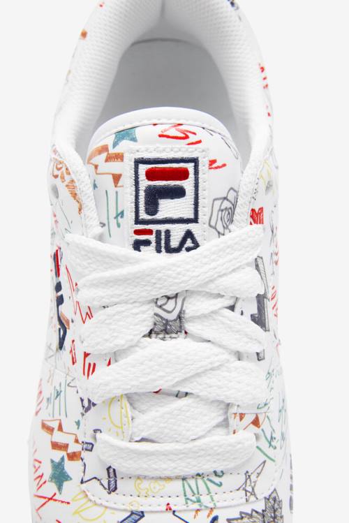 Fila Original Fitness Scribbles Superge Moški Bela / Mornarica / Večbarvni | Fila325IU