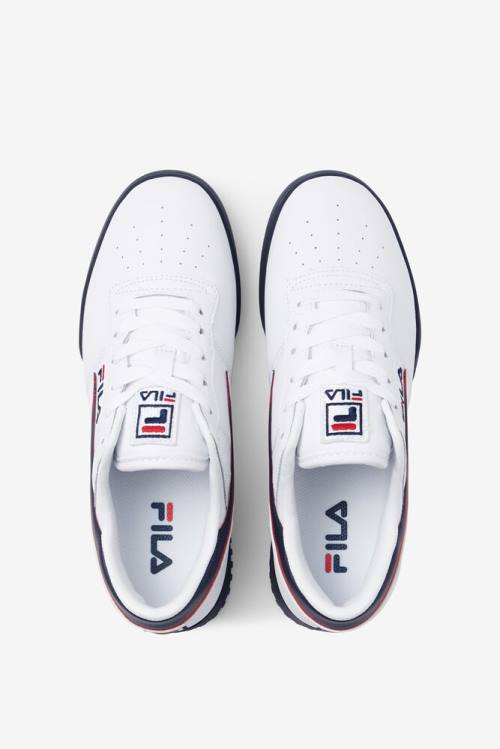 Fila Original Fitness Superge Moški Bela / Mornarica / Rdeča | Fila537RE