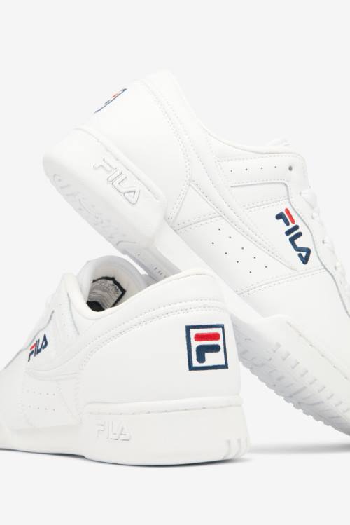 Fila Original Fitness Superge Moški Bela / Mornarica / Rdeča | Fila542JX