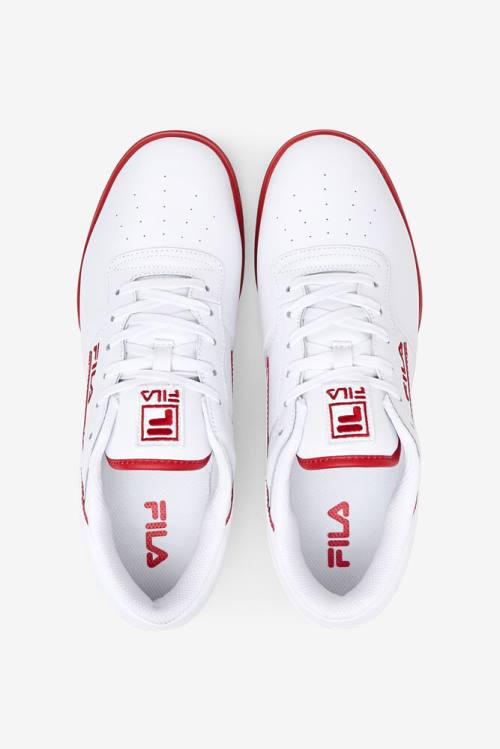 Fila Original Fitness Superge Moški Bela / Rdeča / Bela | Fila789FE