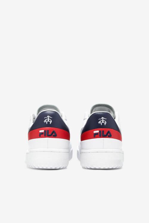 Fila Original Tennis Lx X Brooks Brothers Tenis Copati Ženske Bela / Mornarica / Rdeča | Fila632TE