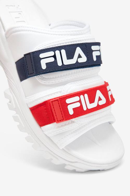 Fila Outdoor Natikači Moški Bela / Mornarica / Rdeča | Fila234NJ