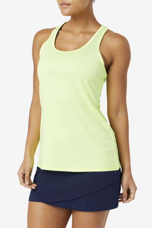 Fila Pickleball Racerback Tank Tops Ženske Rumena | Fila125IR