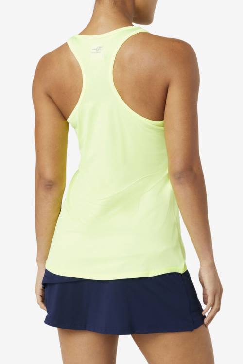 Fila Pickleball Racerback Tank Tops Ženske Rumena | Fila125IR