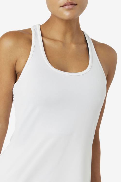 Fila Pickleball Racerback Tank Tops Ženske Bela | Fila369IN