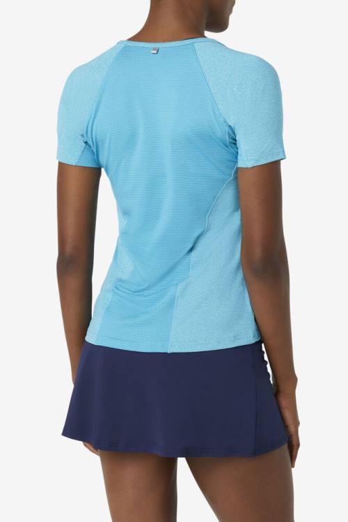 Fila Pickleball Sleeve Top Majice Ženske Turkizna | Fila893TB