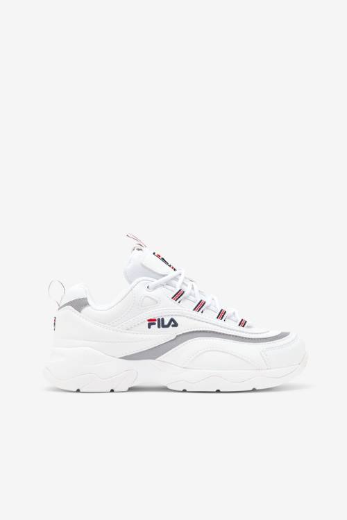 Fila Ray Superge Ženske Bela / Mornarica / Kovinski Srebrna | Fila420CD