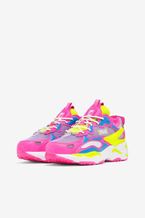 Fila Ray Tracer Apex Superge Ženske Roza / Rumena | Fila912CM