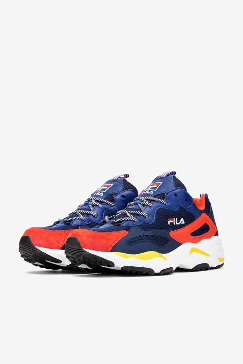 Fila Ray Tracer Superge Moški Mornarica / Modra / Rdeča | Fila625JZ