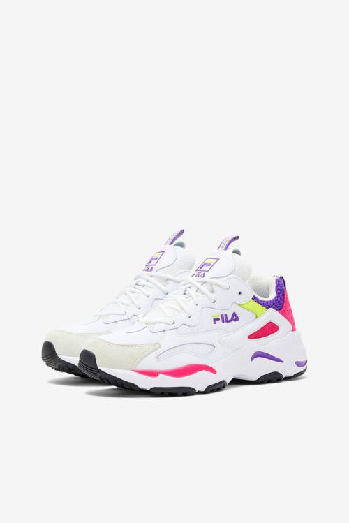 Fila Ray Tracer Superge Ženske Bela / Vijolična | Fila562WT