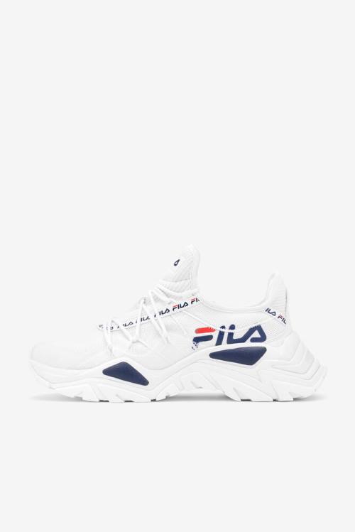 Fila Relectrove Premium Superge Moški Bela / Mornarica / Rdeča | Fila830VH