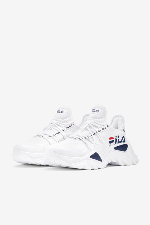 Fila Relectrove Premium Superge Moški Bela / Mornarica / Rdeča | Fila830VH