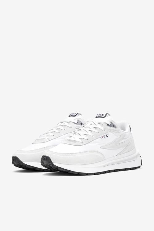 Fila Renno Premium Superge Moški Bela / Črna / Rdeča | Fila507RO