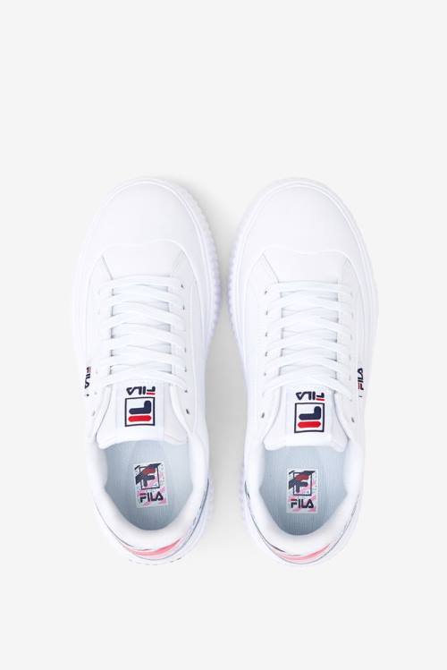 Fila Sandblast Oversole Rolando Superge Ženske Bela / Mornarica / Rdeča | Fila915QC