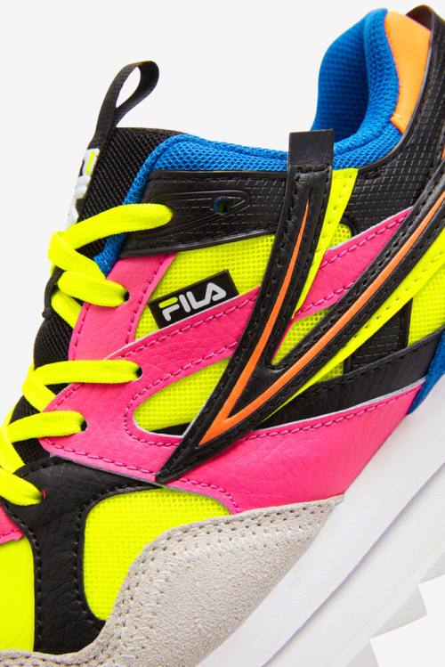 Fila Sandenal Orbit Superge Ženske Rumena / Roza / Modra | Fila697UI