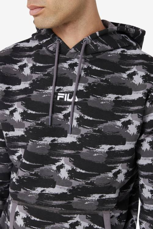 Fila Seneca Pulover s kapuco Moški Maskirni Vzorec | Fila516TI