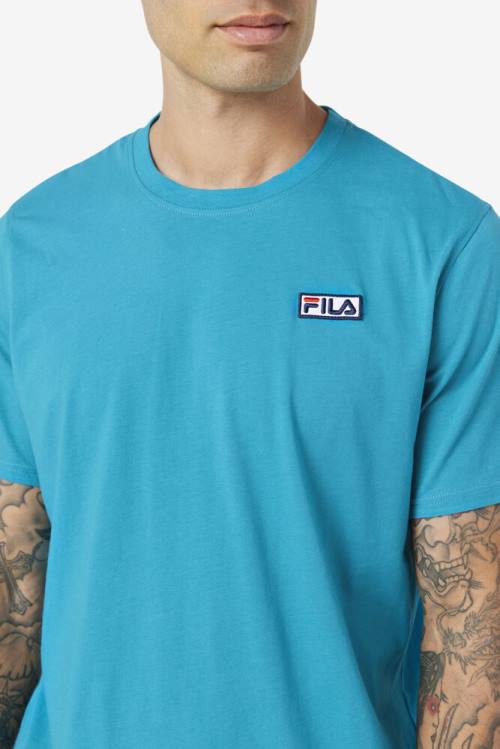 Fila Skylar Tee Majice Moški Turkizna | Fila957DY