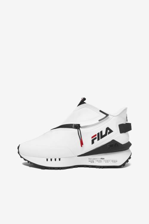 Fila Space Runner Superge Ženske Bela / Črna / Rdeča | Fila965KF