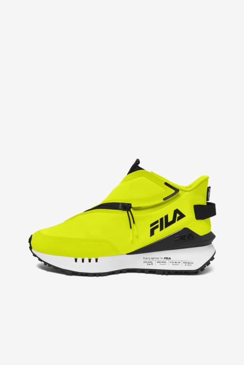 Fila Space Runner Superge Ženske Rumena / Črna / Bela | Fila438KA