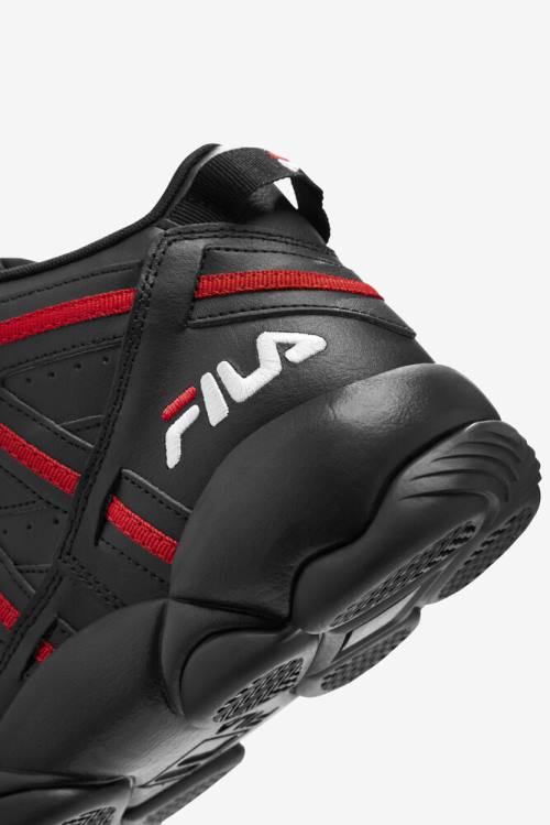 Fila Stackhouse Spaghetti Superge Moški Črna / Rdeča / Bela | Fila307OL