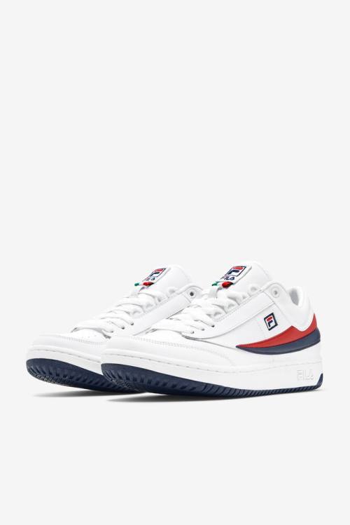 Fila T-1 Mid Superge Moški Bela / Mornarica / Rdeča | Fila089XL