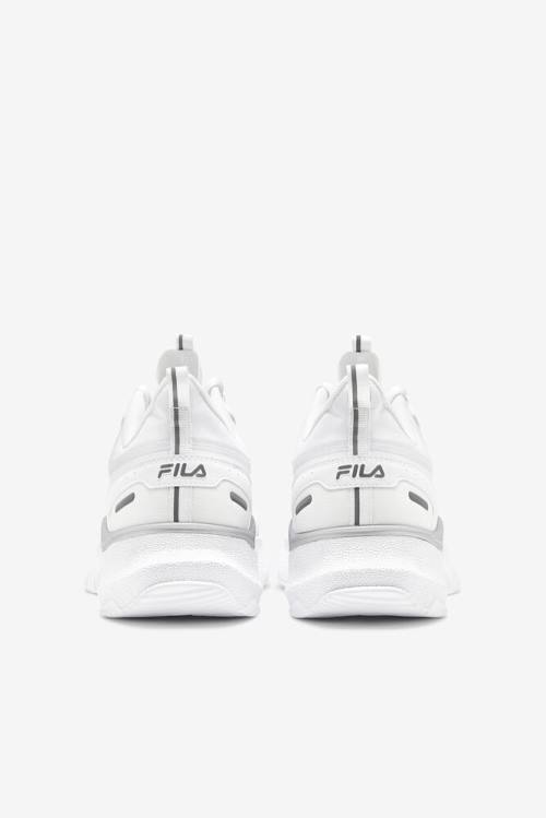 Fila Tactik 5 Nucleus Superge Moški Bela / Kovinski Srebrna | Fila849HC