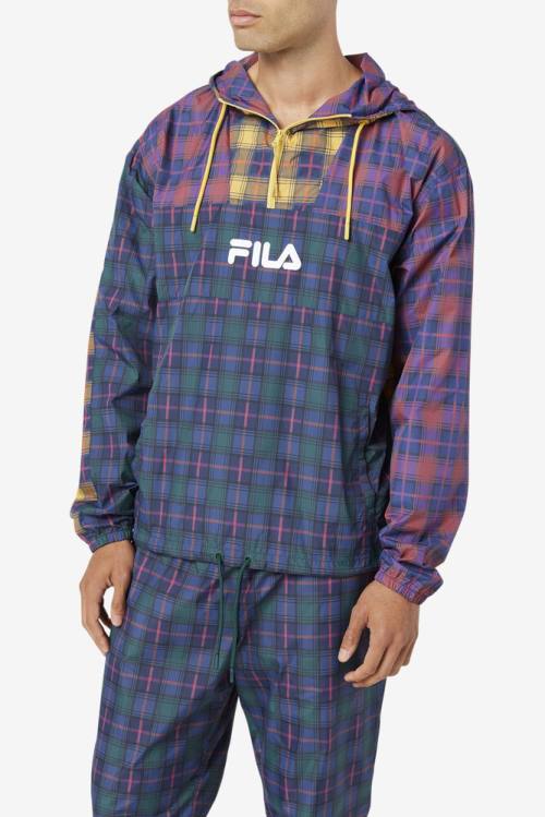 Fila Tej Windjacket Jakne Moški Mornarica | Fila904VN