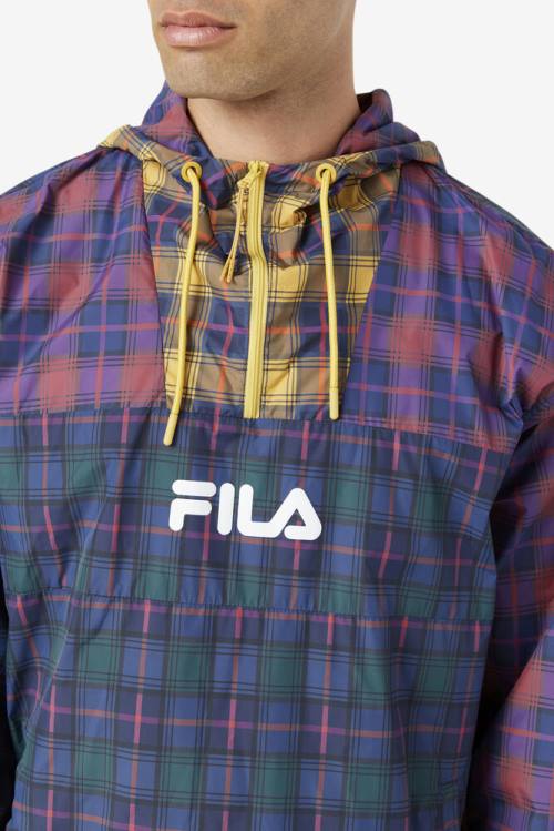 Fila Tej Windjacket Jakne Moški Mornarica | Fila904VN