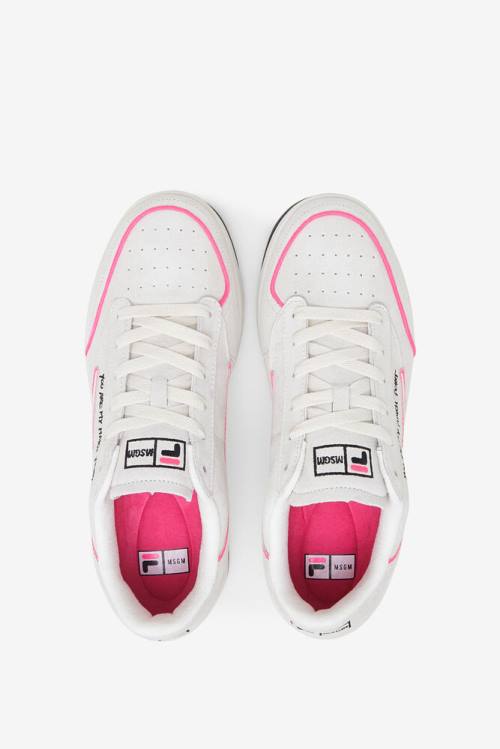 Fila Tennis 88 Premium X Msgm Tenis Copati Moški Bela / Črna / Roza | Fila107IA