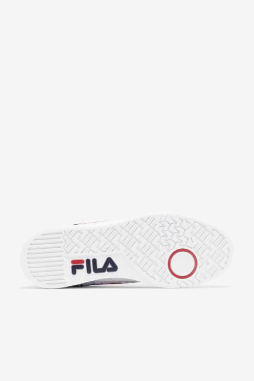 Fila Tennis 88 Rolando Tenis Copati Moški Bela / Mornarica / Rdeča | Fila692ZM