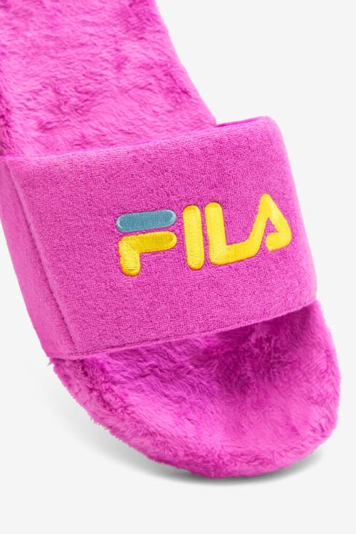 Fila Terry Drifter Natikači Moški Fuksija Vijolična / Rumena | Fila593GA