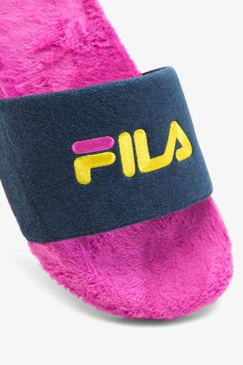 Fila Terry Drifter Natikači Ženske Fuksija Vijolična / Rumena | Fila274PQ