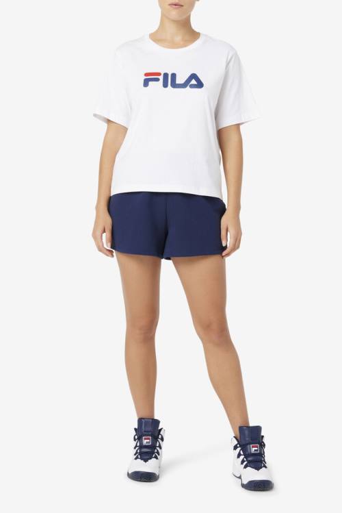 Fila Thea Tee Majice Ženske Bela | Fila065EW