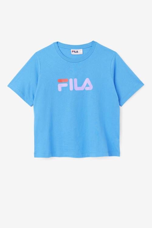 Fila Thea Tee Majice Ženske Modra | Fila705JZ