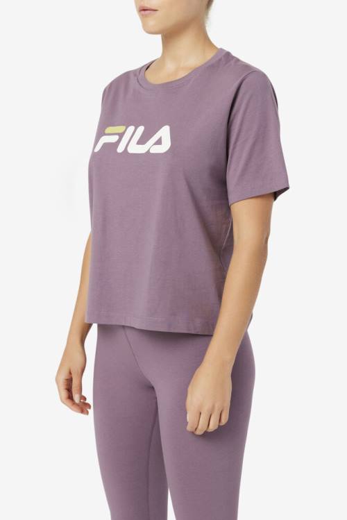 Fila Thea Tee Majice Ženske Vijolična | Fila216BU