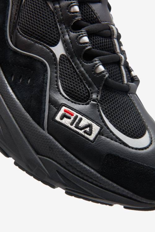 Fila Trigate Plus Superge Moški Črna / Mornarica / Kovinski Srebrna | Fila698FR