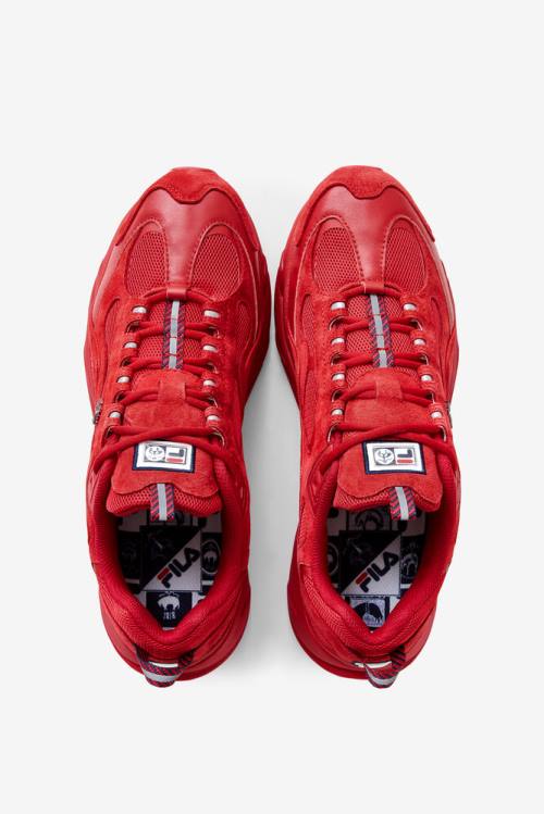 Fila Trigate X Brooks Brothers Superge Moški Rdeča | Fila759EZ