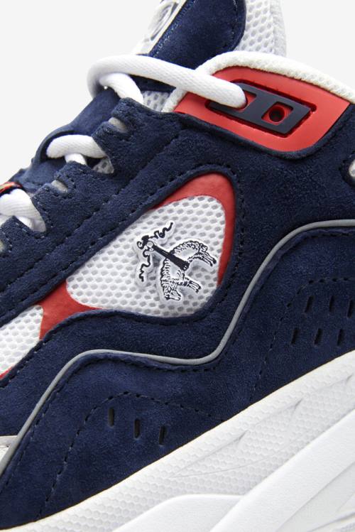 Fila Trigate X Brooks Brothers Superge Ženske Bela / Mornarica / Rdeča | Fila791BJ